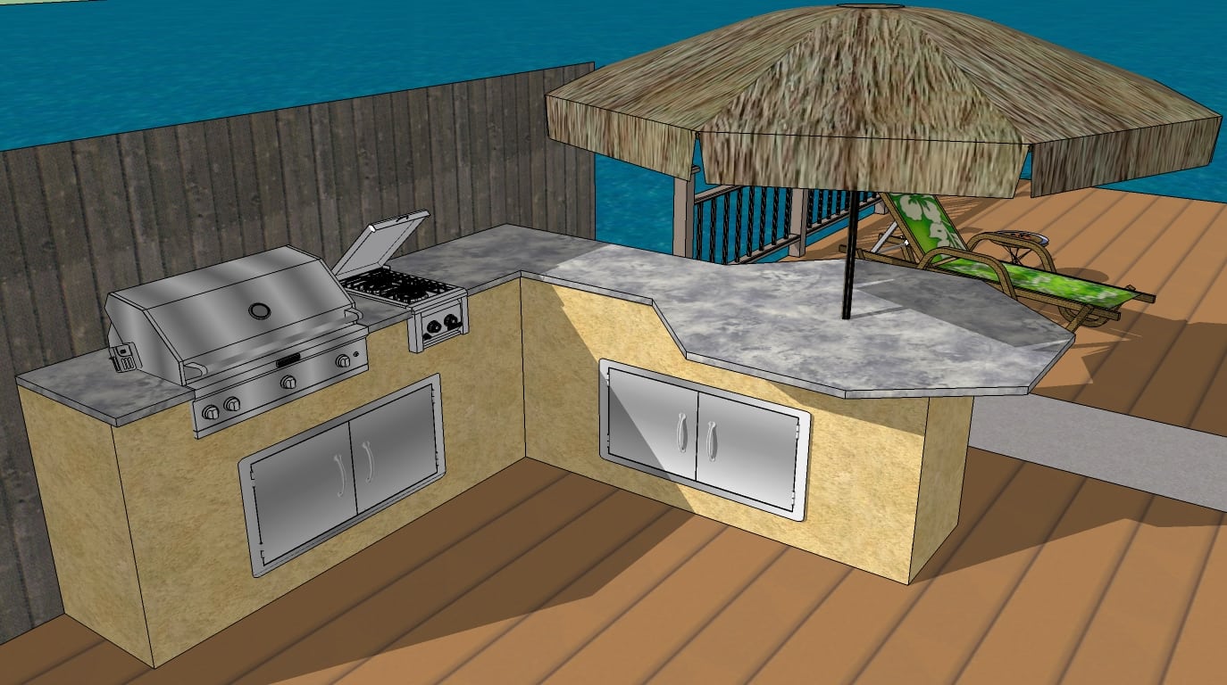 Free Outdoor Kitchen Design & Estimate