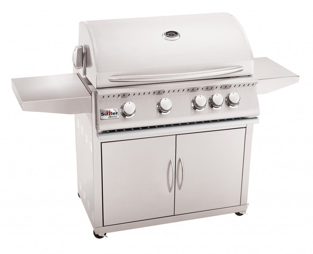 Sizzler 32 Stainless Steel Gas Grill Cart By Summerset Grills Sizzler 32 Stainless Steel Gas Grill