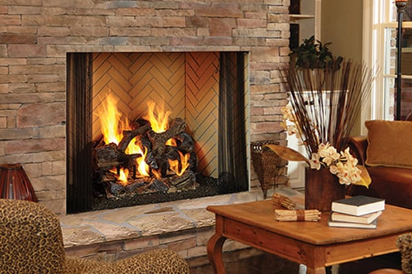 Heat-N-Glo Wood Fireplace