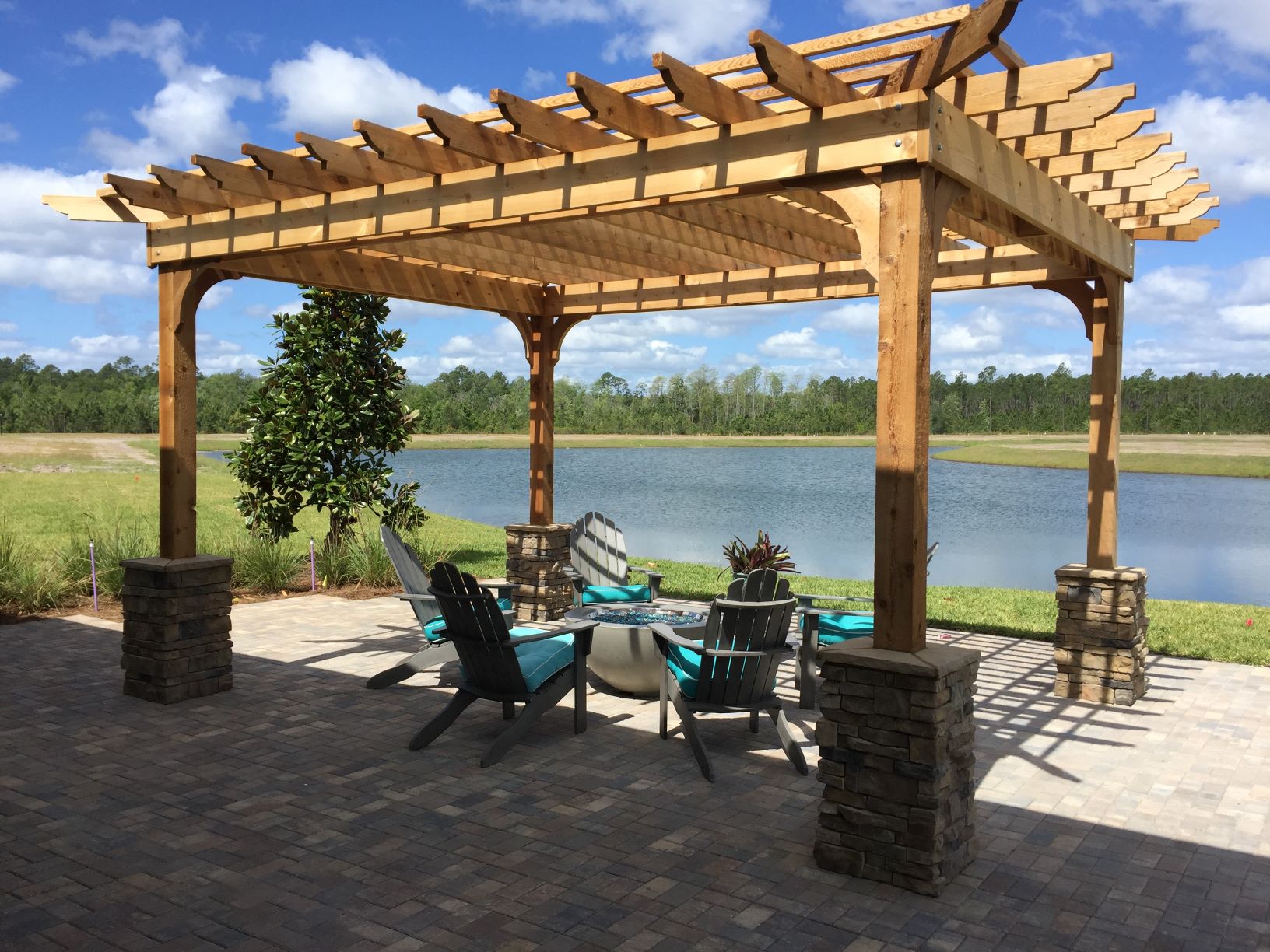 pergolas jacksonville fl CSS Fireplaces & Outdoor Living (Formerly Construction Solutions & Supply) ormond beach fl