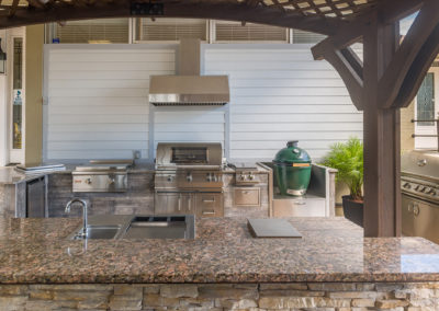 Outdoor kitchen showroom Jacksonville