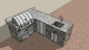 14 foot outdoor kitchen jacksonville ormond beach