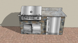 6 foot outdoor kitchen layouts for outdoor kitchen builder