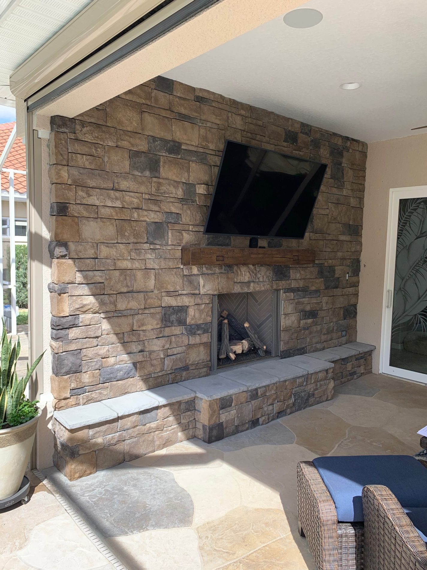 outdoor fireplace jacksonville and ormond beach fl