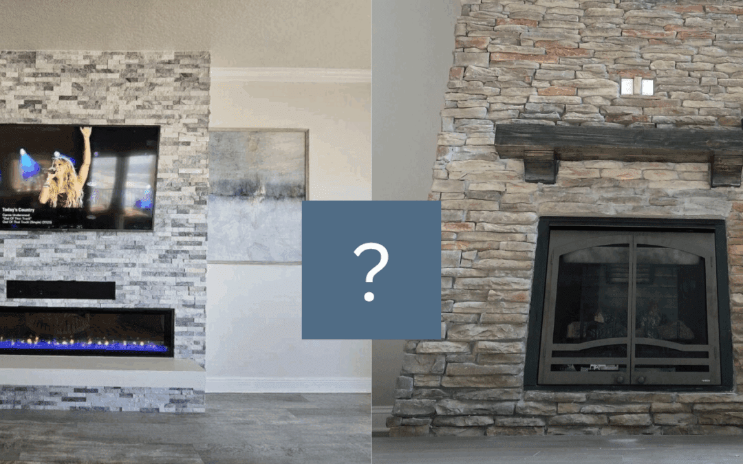 What’s the Difference Between Wood-Burning and Gas Fireplaces?