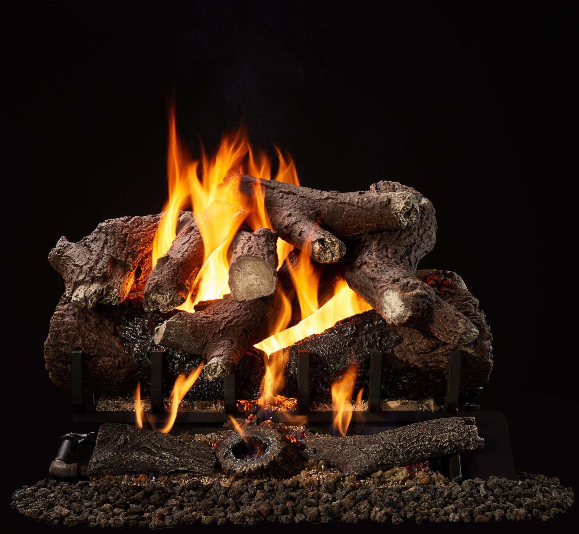 HHT_GasLogs_2Tier_HeritageOakLogs_HiRes fireplace troubleshooting tips