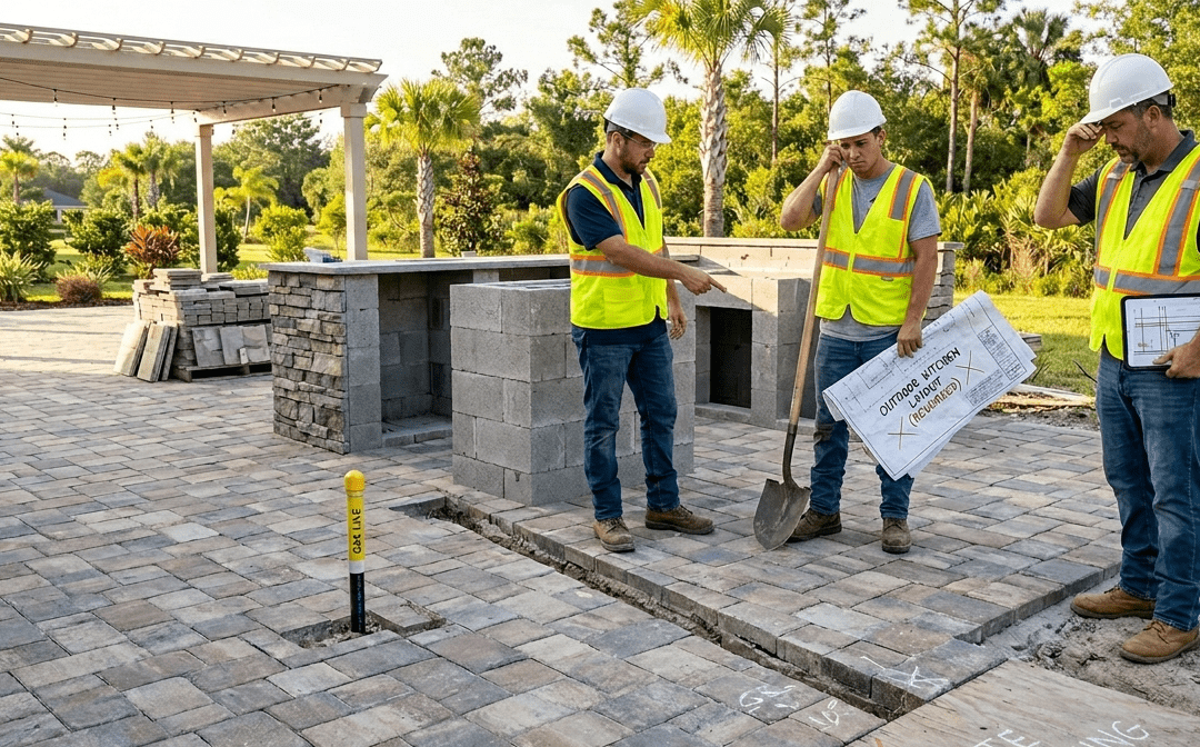 What Really Happens When an Outdoor Kitchen Isn’t Planned Early Enough (From a Builder’s Perspective)
