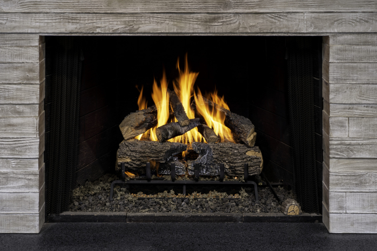 modern fireplace features